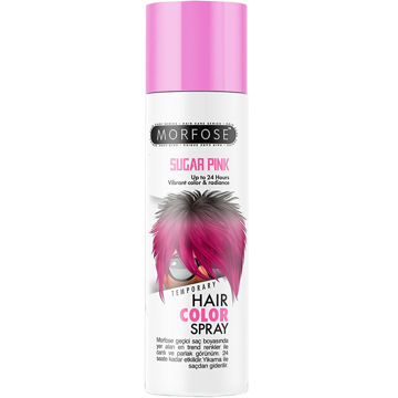 اسپری رنگ مو صورتی Sugar Pink مورفوس 150ml