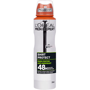 اسپری ضد تعریق مردانه 48 ساعته Shirt Protect لورال 250ml