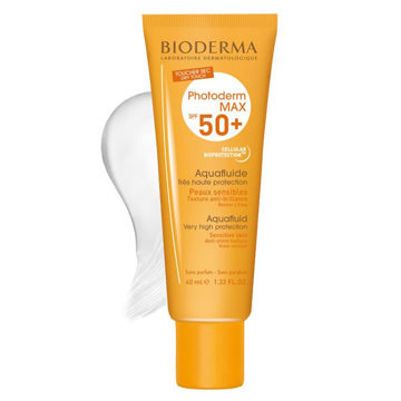 فلوئید ضد آفتاب بی رنگ Photoderm Max SPF50 بایودرما