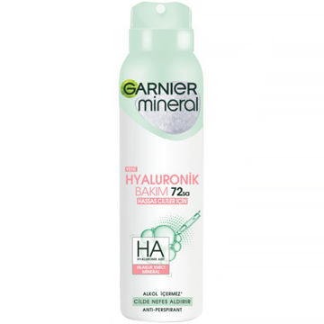 اسپری ضد تعریق زنانه 72 ساعته Hyaluronik گارنیه 150ml