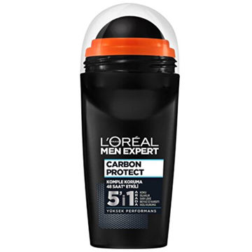 رول ضد تعریق مردانه 48 ساعته 5 در 1 Carbon Protect لورال 50ml